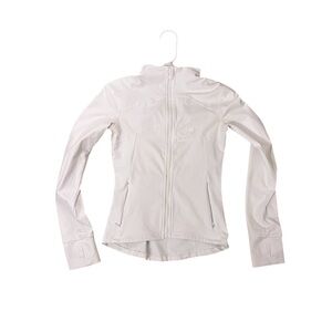 Women's Small White Zip-Up Jacket